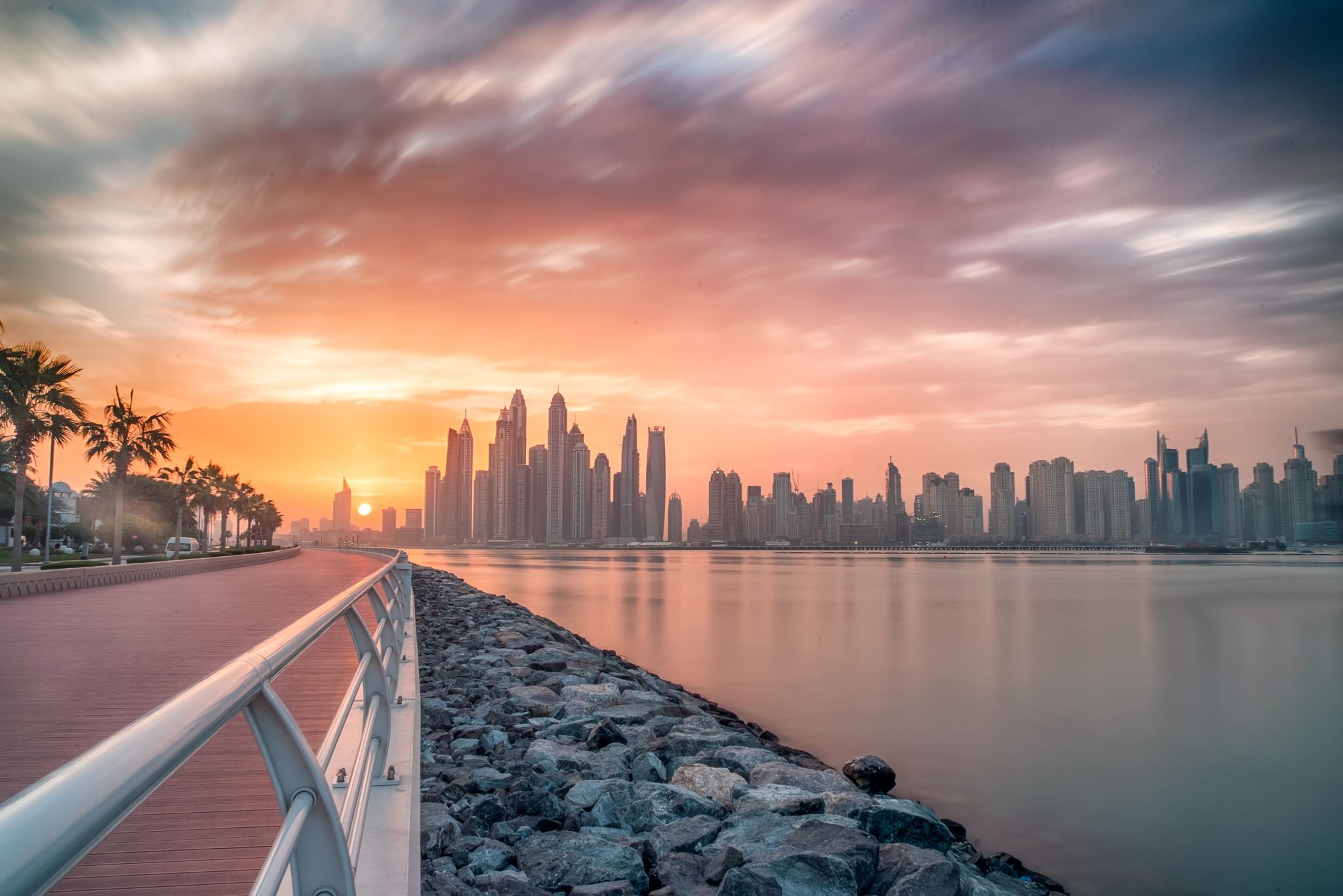 Jumeirah palm, Dubai, United Arab Emirates