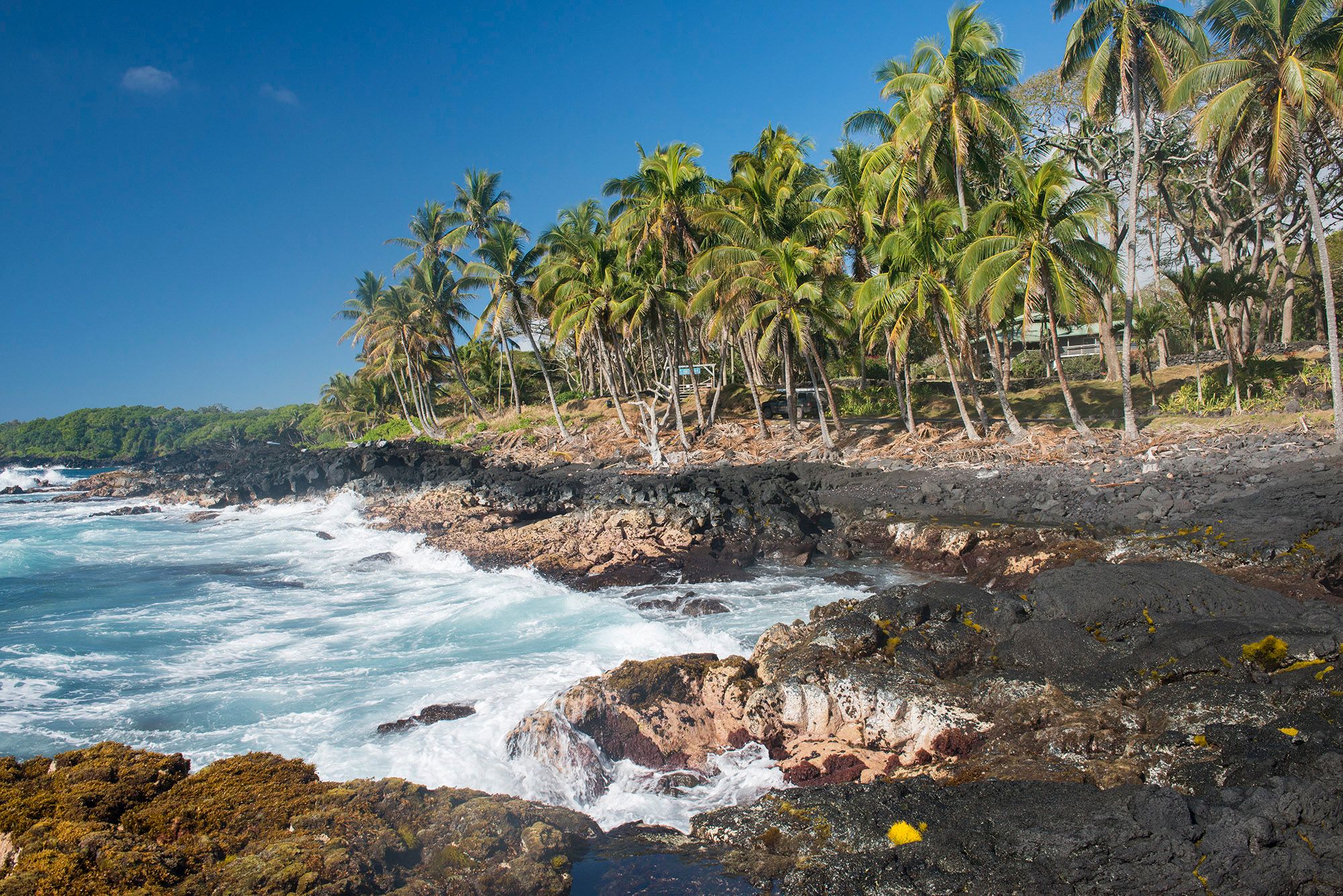 Kalapana Road, Hawaii, USA