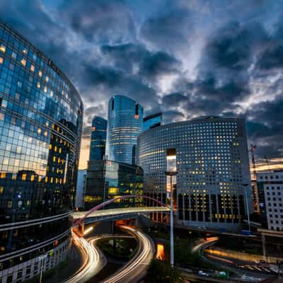 La Défense, place du couchant, Paris, France