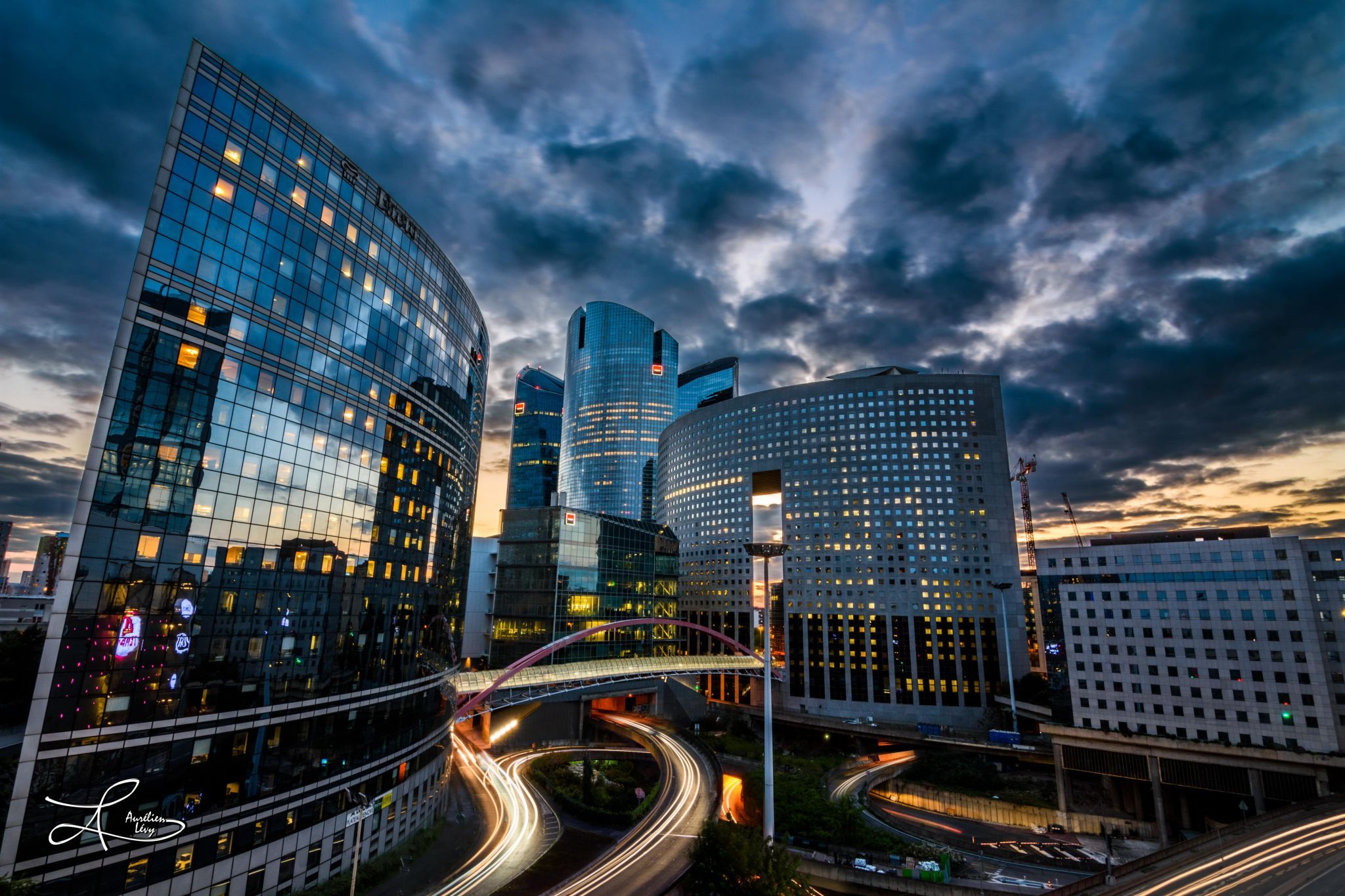 La Défense, place du couchant, Paris, France