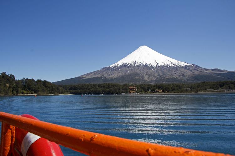 Lago Todos Los Santos with Osorno Volcano
