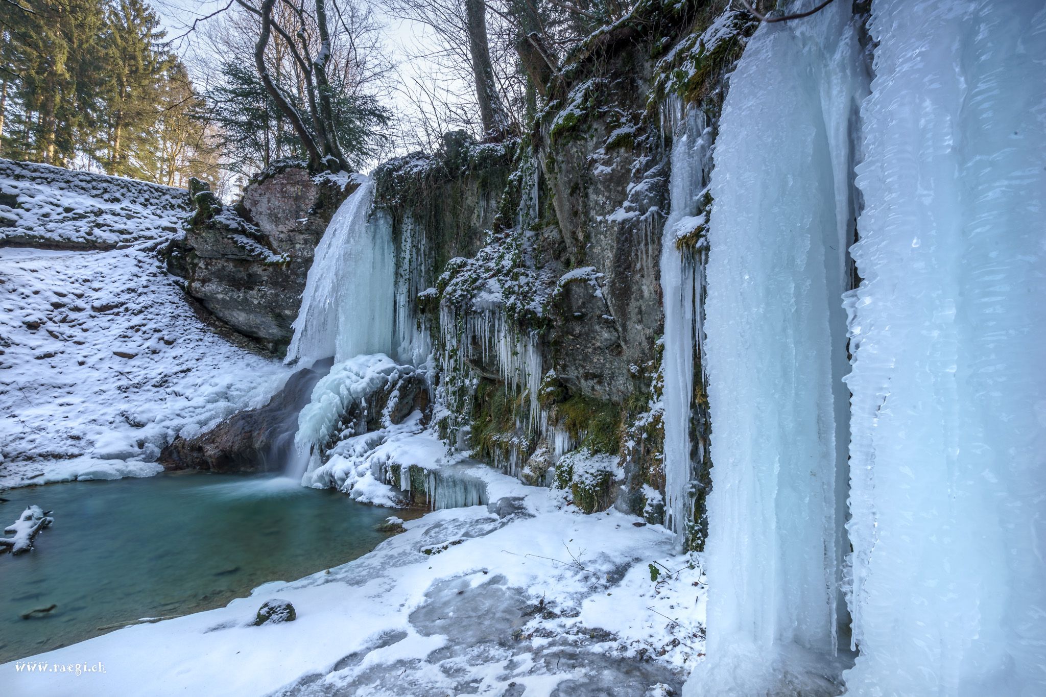 Linnbach Wasserfall, Switzerland