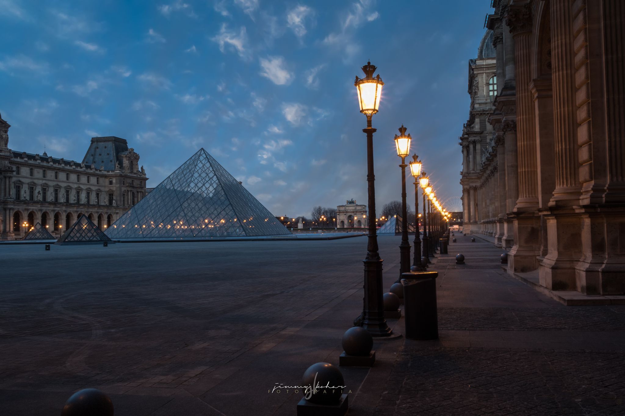The Louvre Lamps, Paris, France