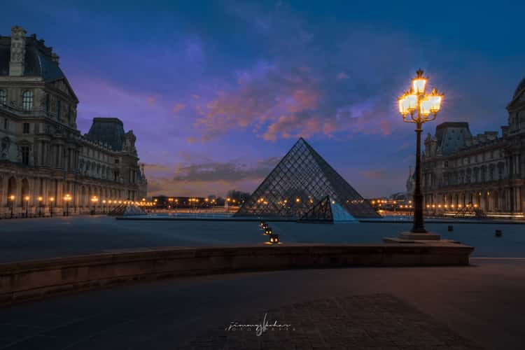 Louvre Pyramid and Museum