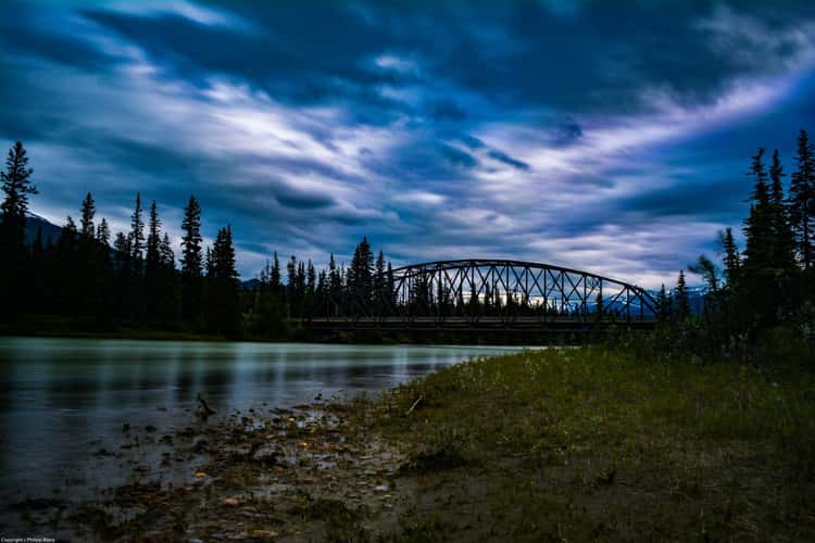 Maligne Lake Bridge
