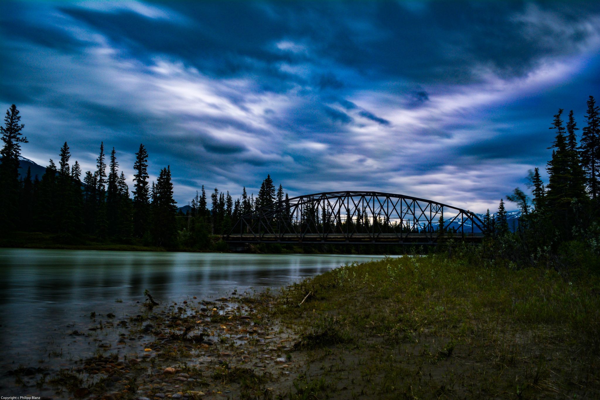 Maligne Lake Bridge, Canada