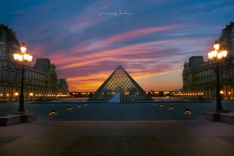 Louvre Pyramid and Museum