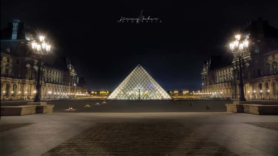 Louvre Pyramid and Museum