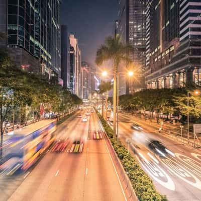 Nightfall in Hong Kong, Hong Kong