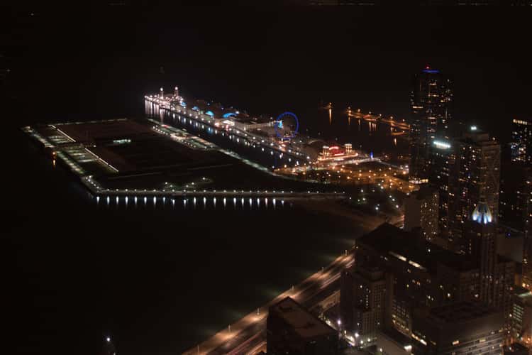 Northern view from John Hancock Center, Chicago