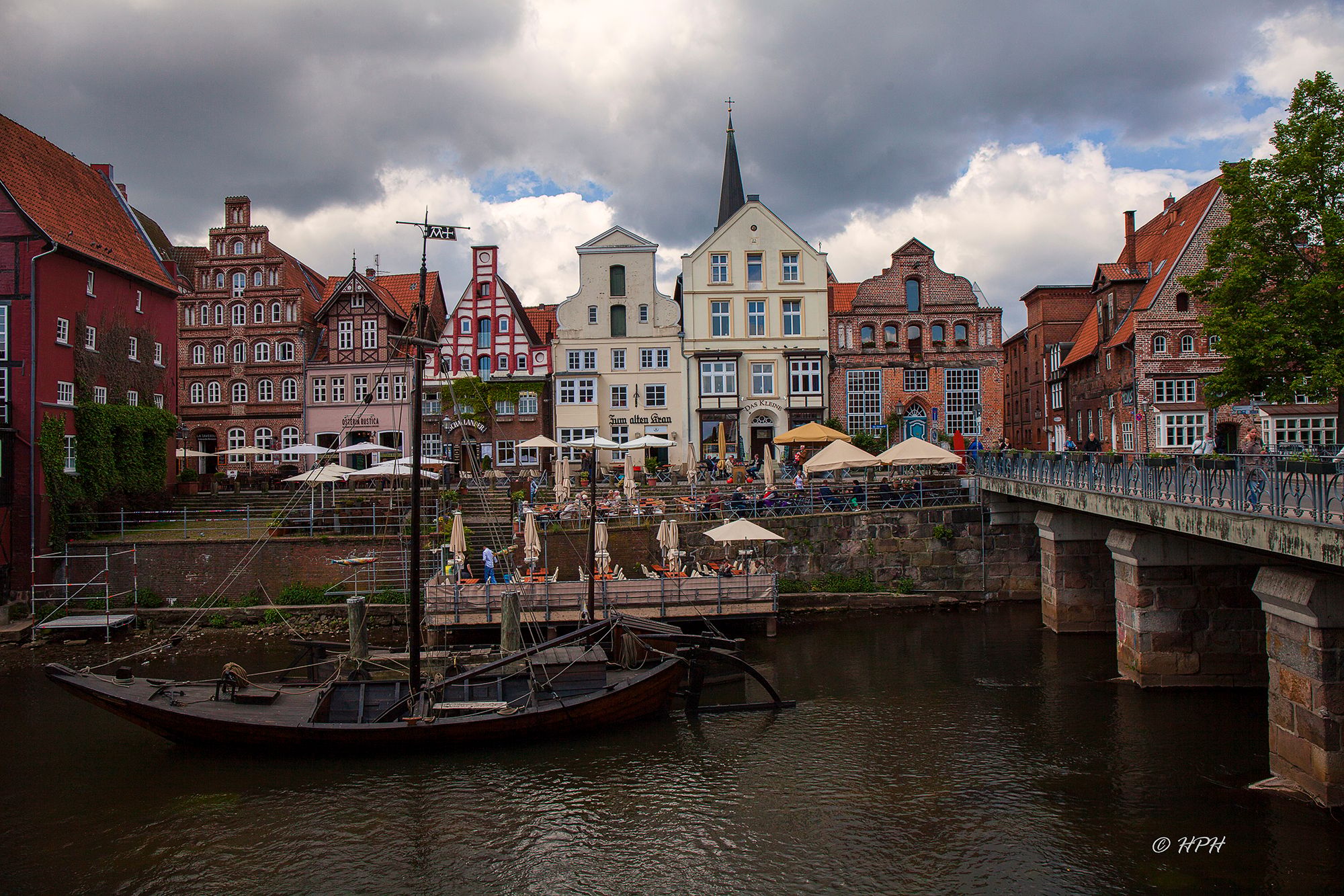 Old Harbour, Lüneburg, Germany