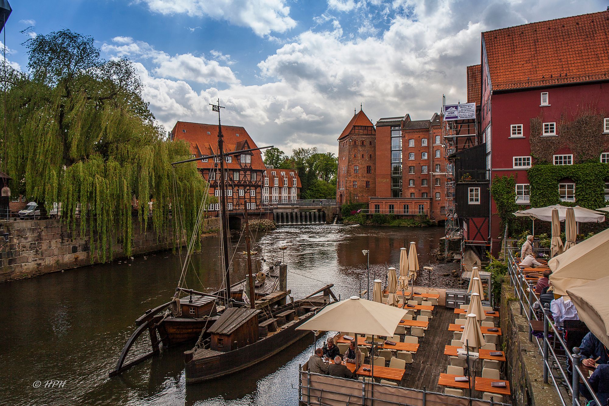Old Harbour, Lüneburg, Germany