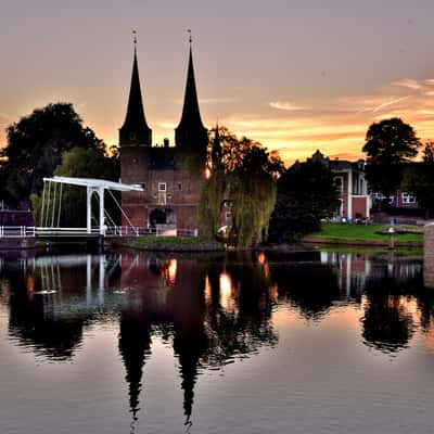 Oostpoort (East Gate), Delft, Netherlands