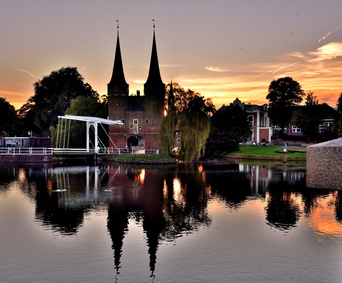 Oostpoort (East Gate), Delft, Netherlands