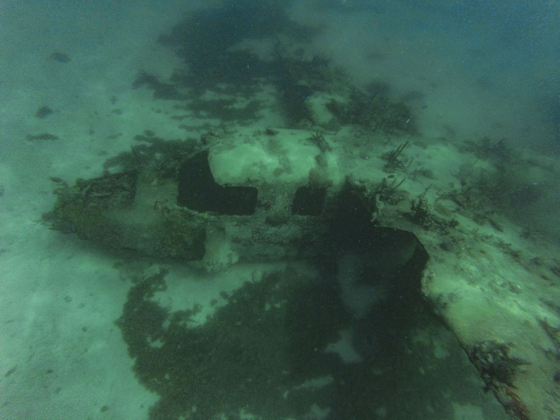 Pablo Escobar's sunken airplane, Colombia