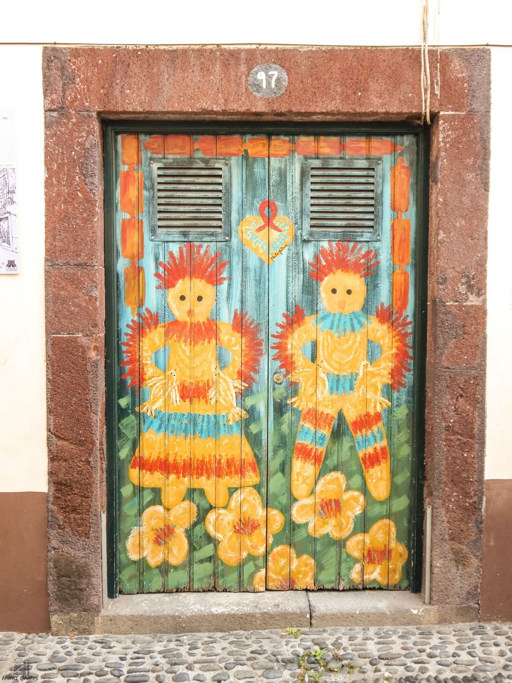 painted doors, Portugal