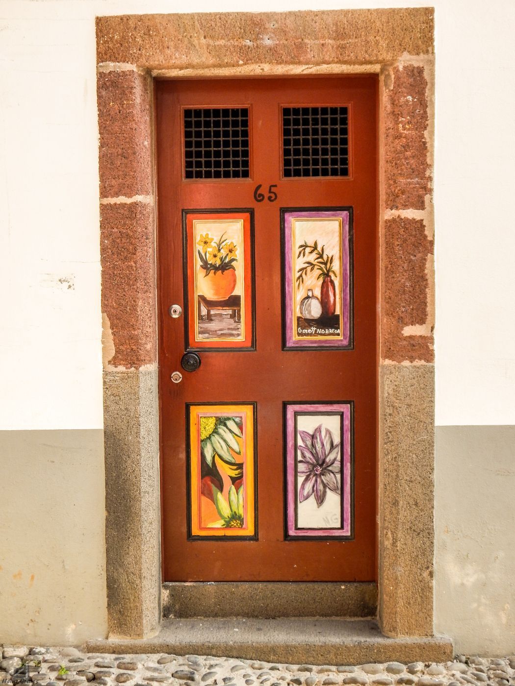 painted doors, Portugal