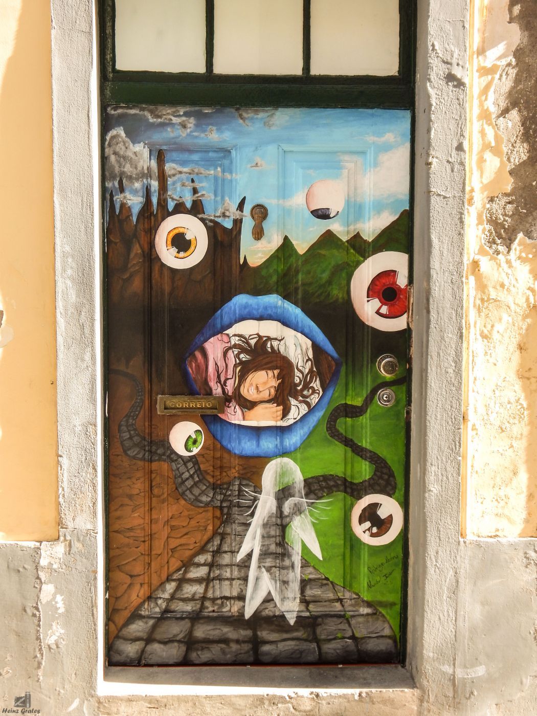 painted doors, Portugal