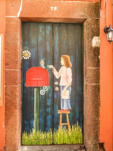 painted doors