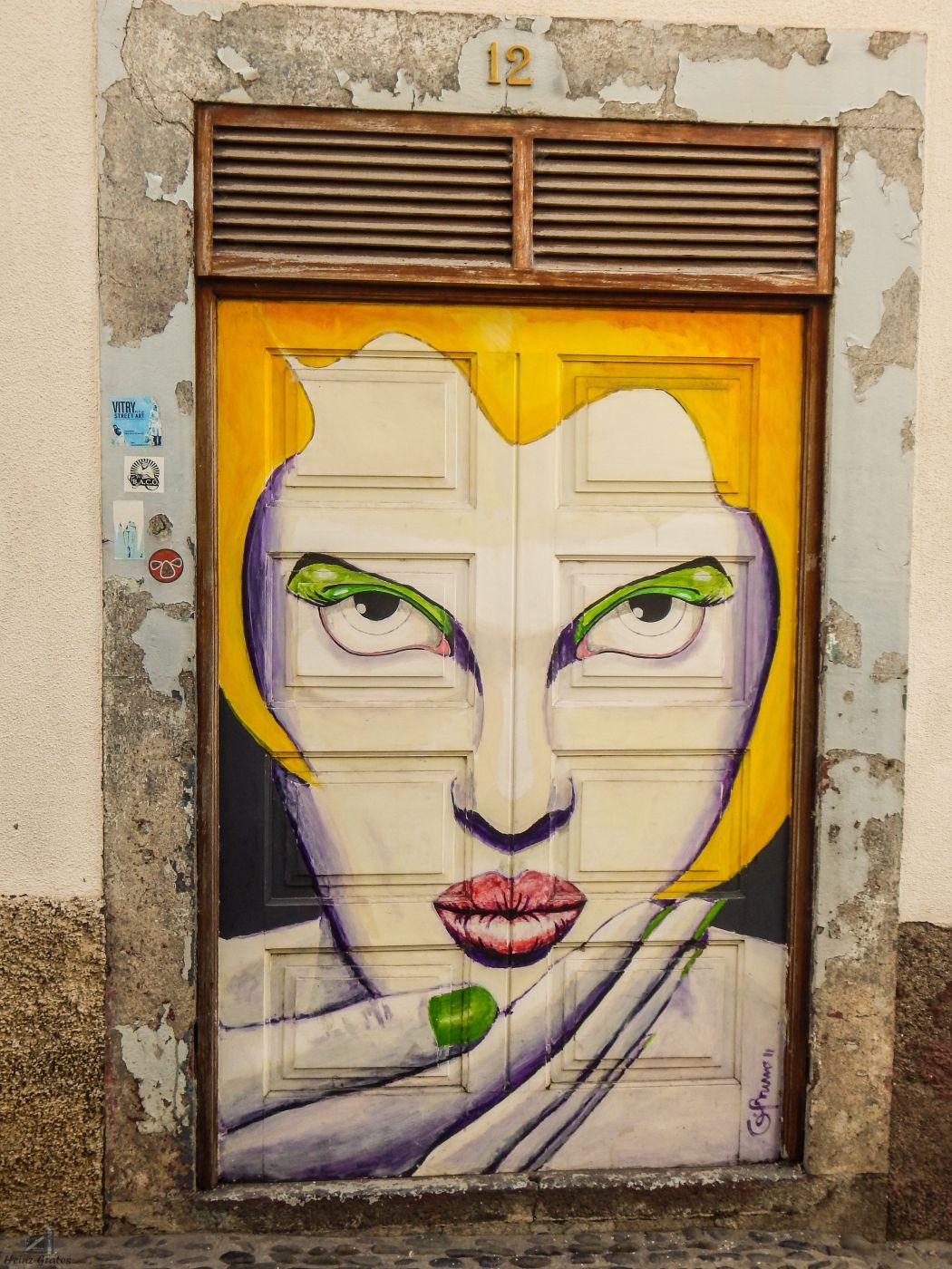 painted doors, Portugal