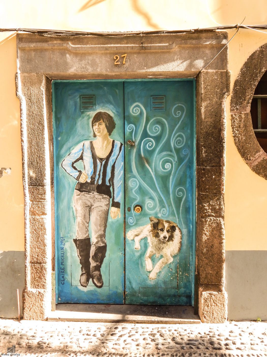 painted doors, Portugal