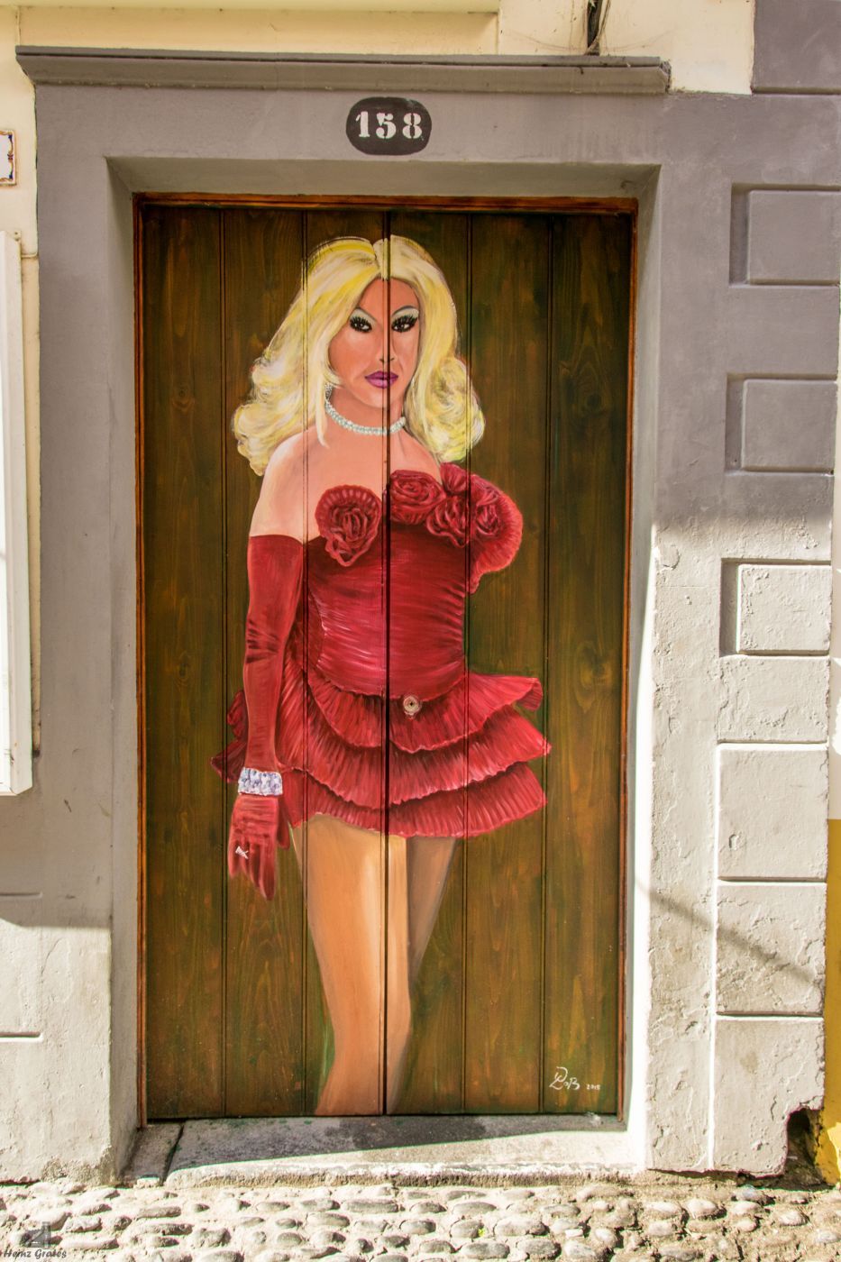 painted doors, Portugal