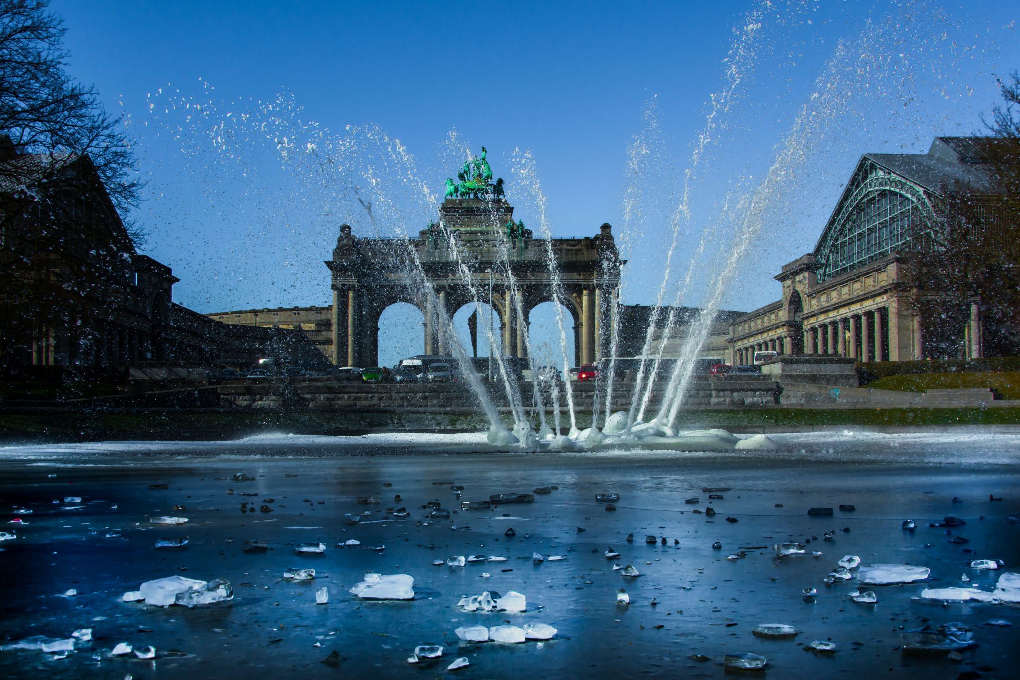 Parc du Cinquantenaire, Brussels, Belgium