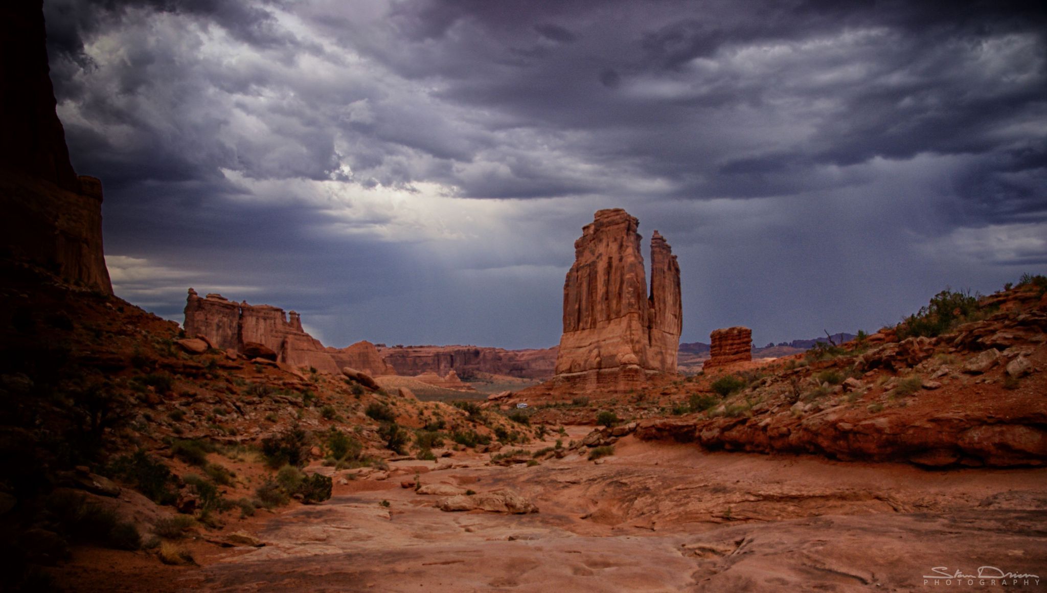 Park Avenue - Arches National Park, Utah, USA
