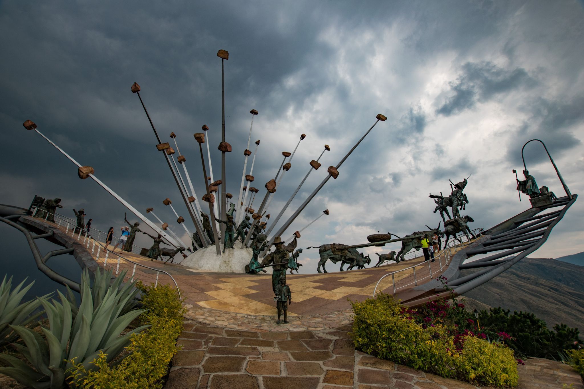Parque Nacional del Chicamocha - Peasants' Revolt Monument, Colombia