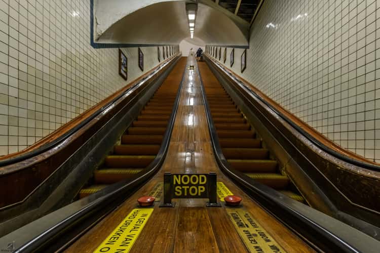 Pedestrian tunnel, Antwerp