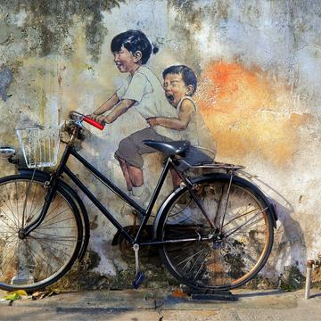 Penang Street Art, Malaysia