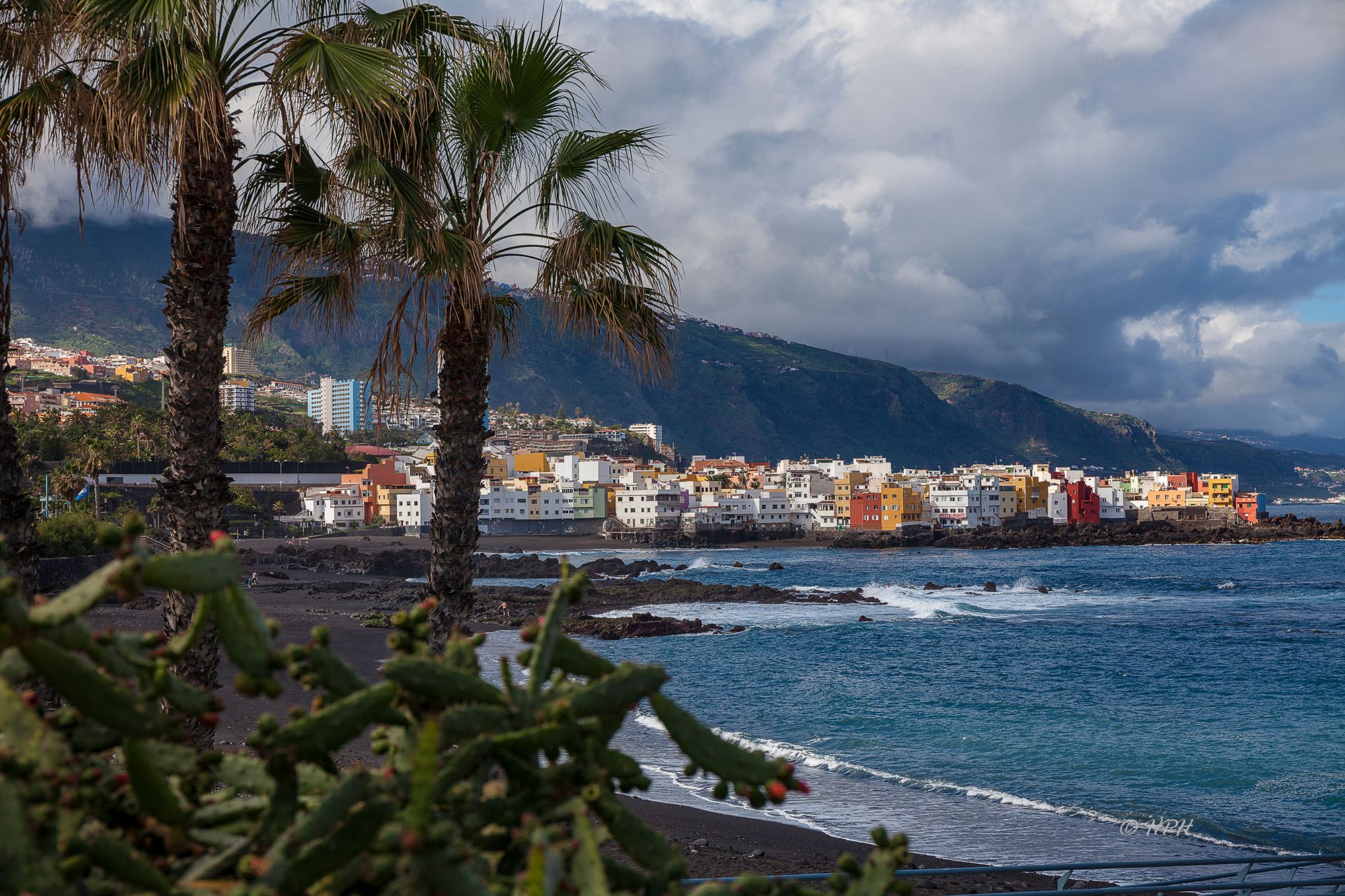Playa Jardín, Puerto de la Cruz, Spain