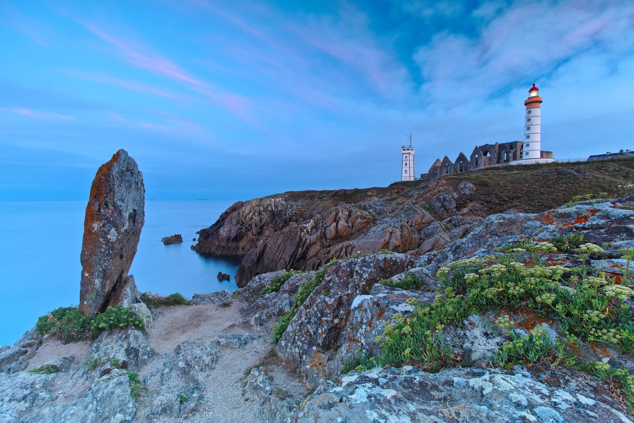 Pointe saint mathieu, France