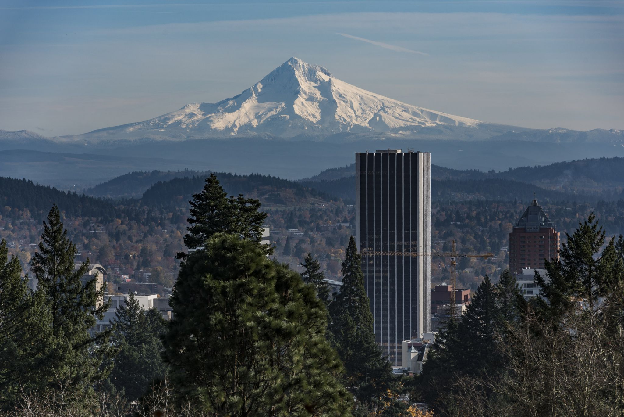 Portland from japanese Garden, USA