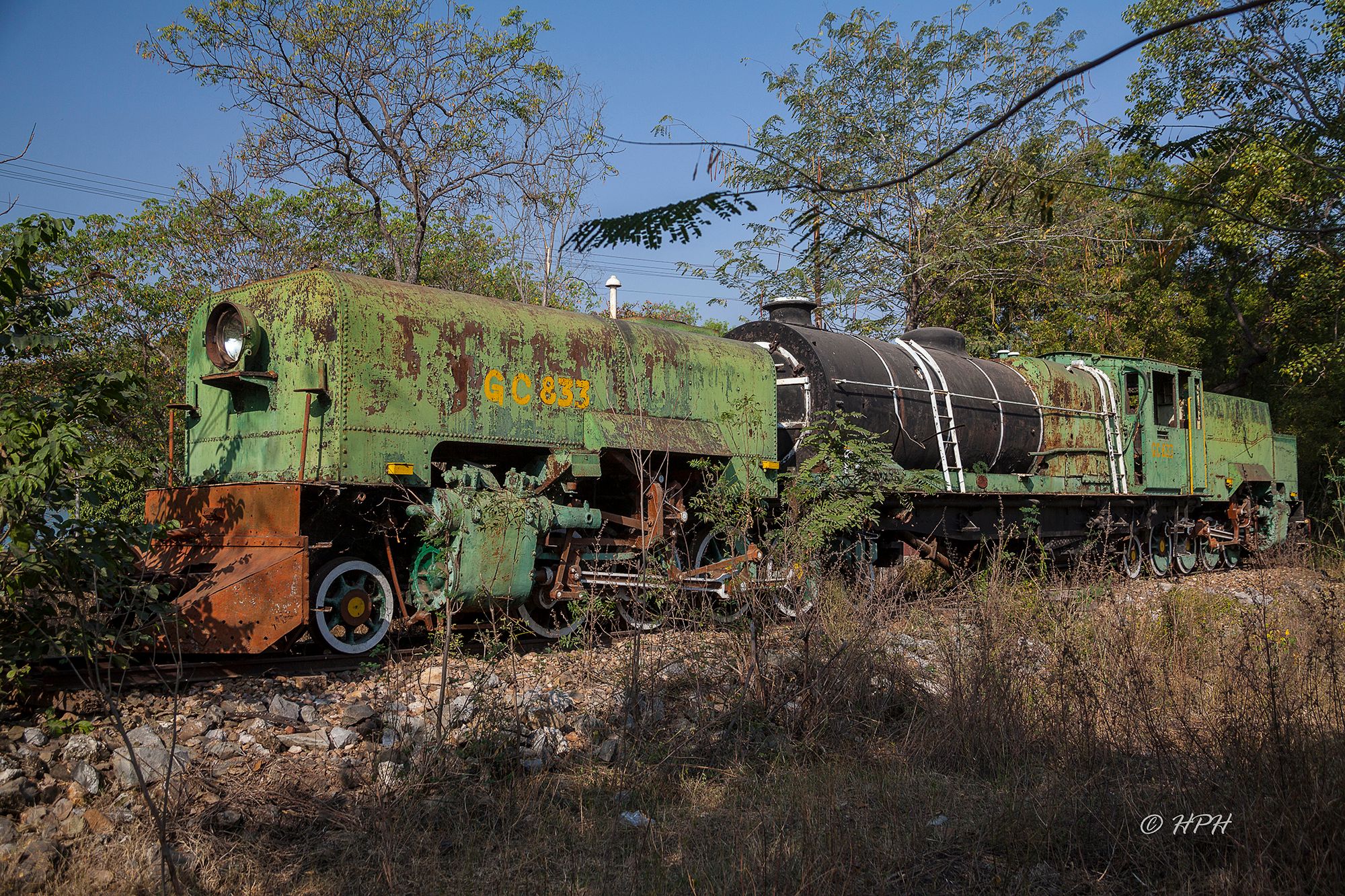 Railway depot Thazi, Myanmar