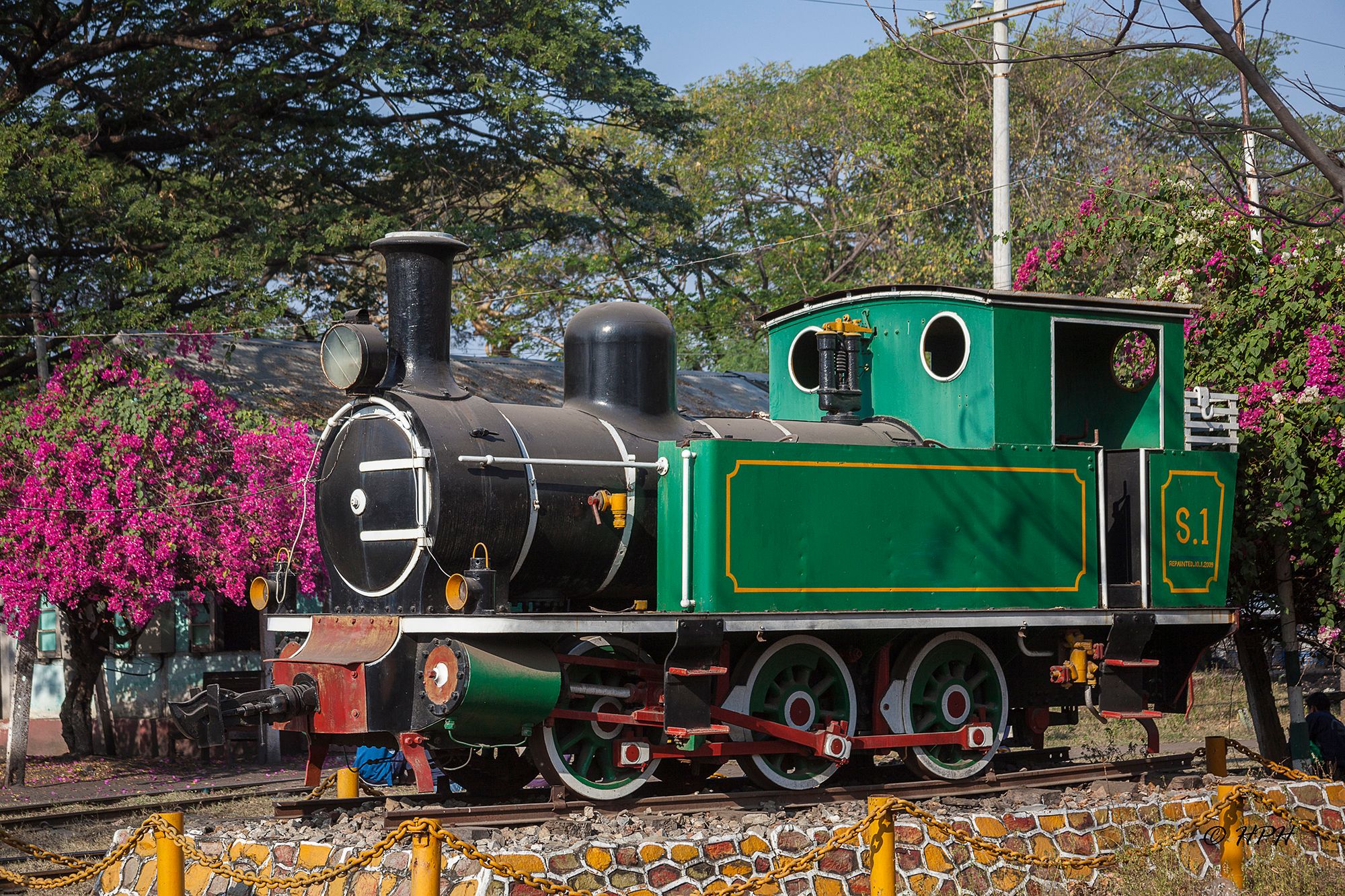 Railway depot Thazi, Myanmar