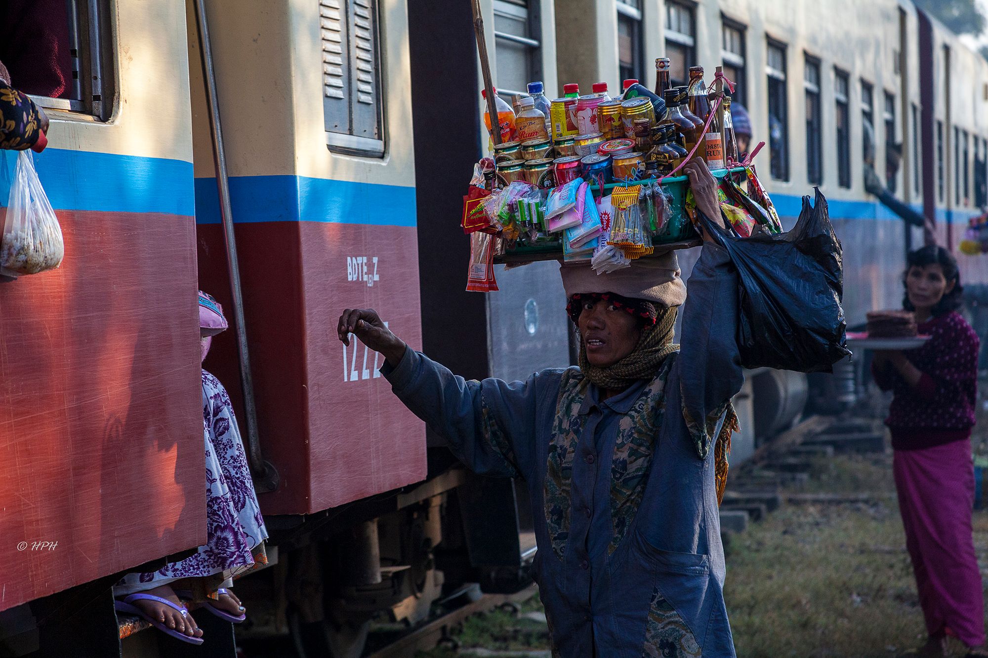 Railway Station, Yinmarbin, Myanmar