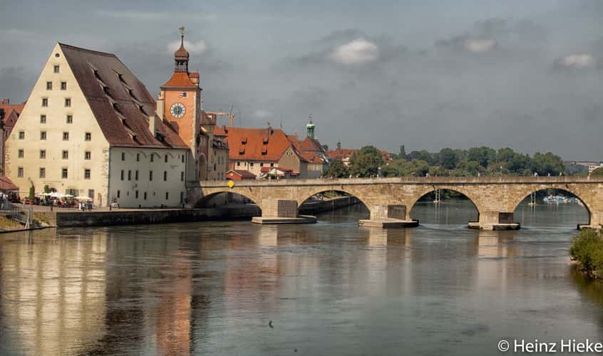 Regensburg Donau Bridge