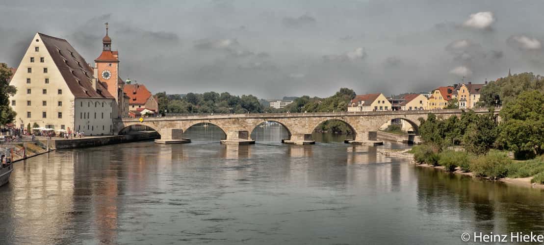 Regensburg Donau Bridge
