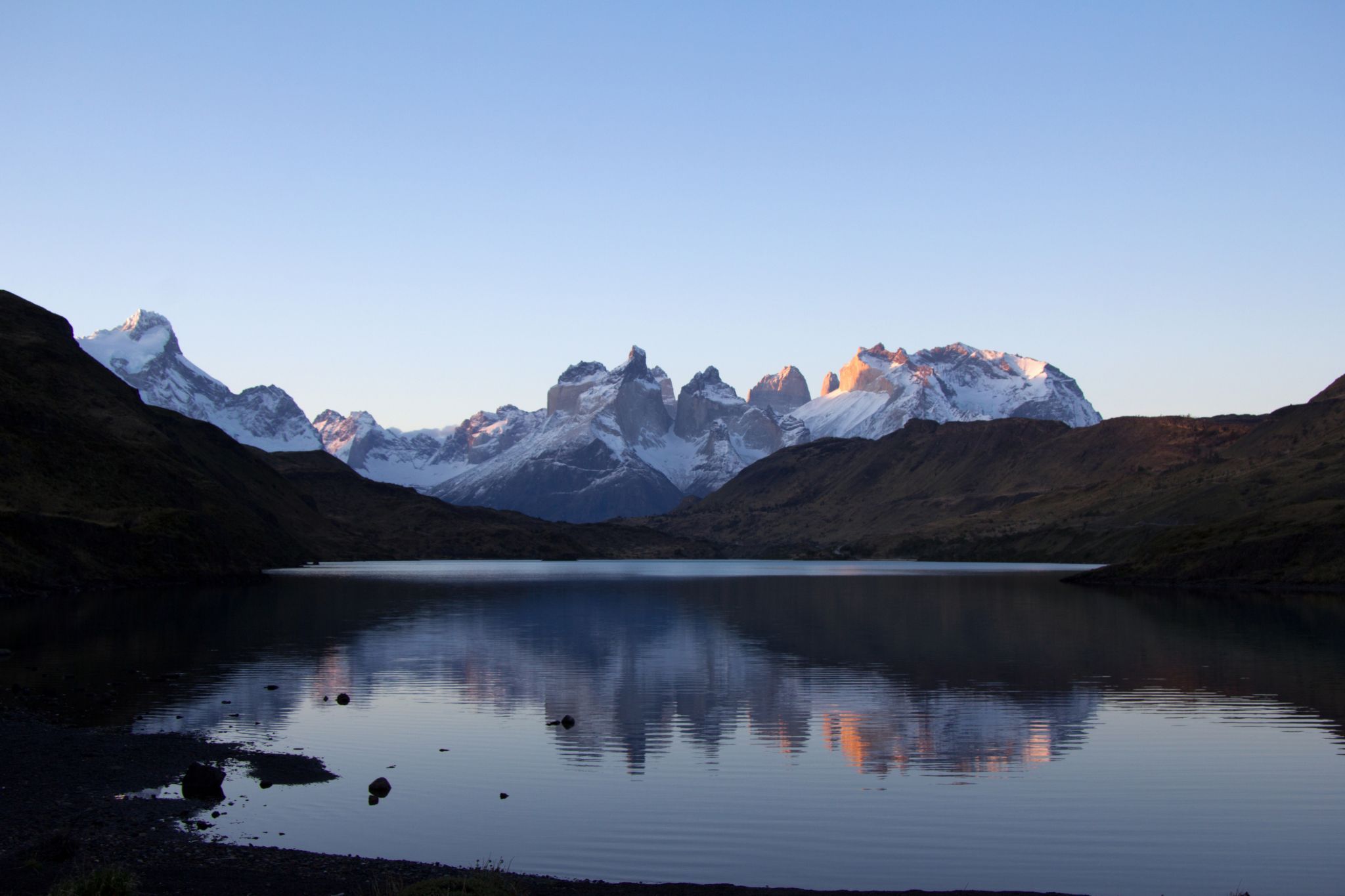 Rio Grey with Cuernos, Chile