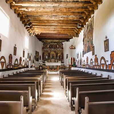 San José Mission Church, Laguna Pueblo, USA