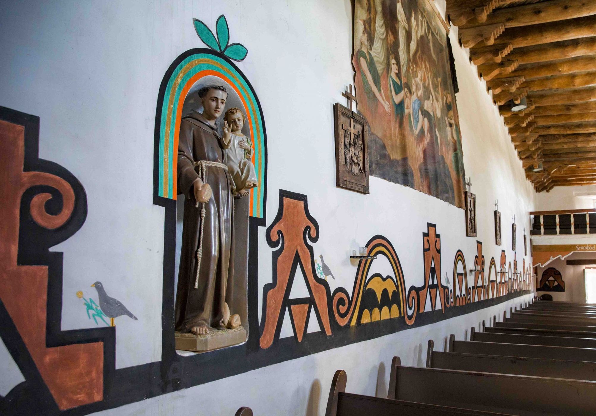 San José Mission Church, Laguna Pueblo, USA