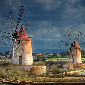 sicilian Windmills, Italy