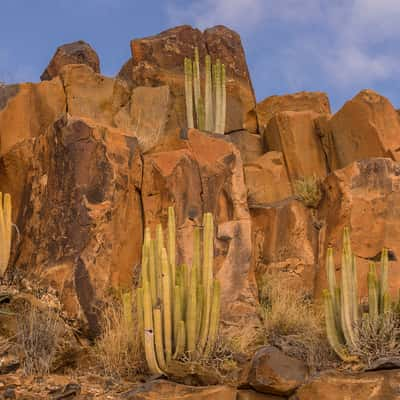 Stone quarry, La Gomera, Spain