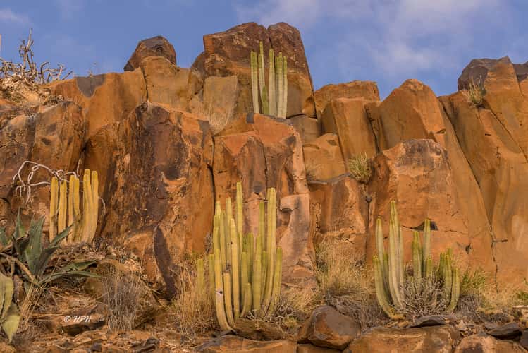 Stone quarry, La Gomera