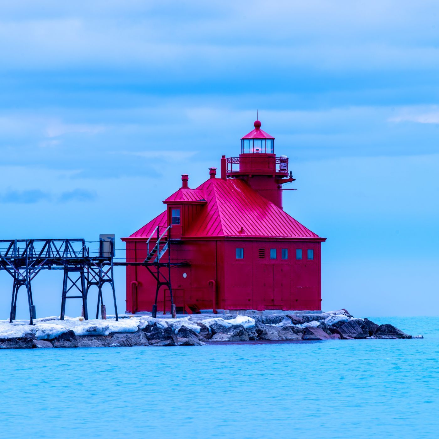 Sturgeon Bay CG Station Light house, USA