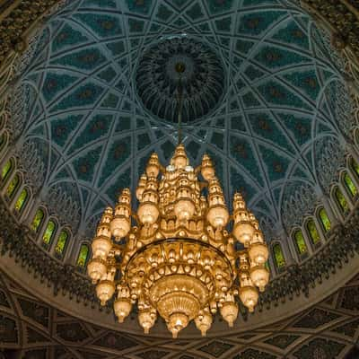 Sultan Qaboos Big Mosque, Muscat, Oman, Oman