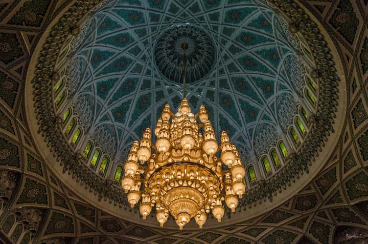 Sultan Qaboos Big Mosque, Muscat, Oman