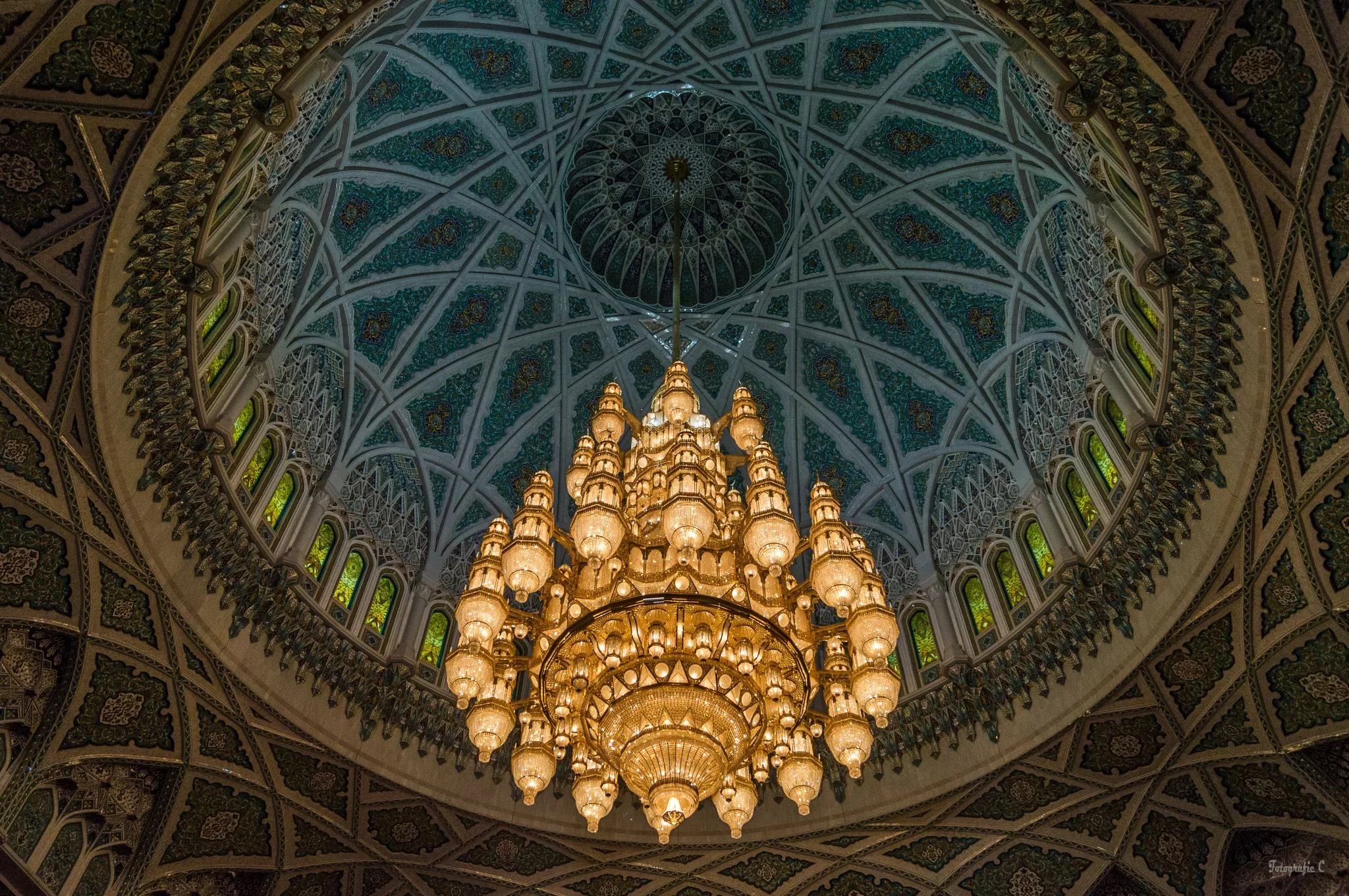 Sultan Qaboos Big Mosque, Muscat, Oman, Oman