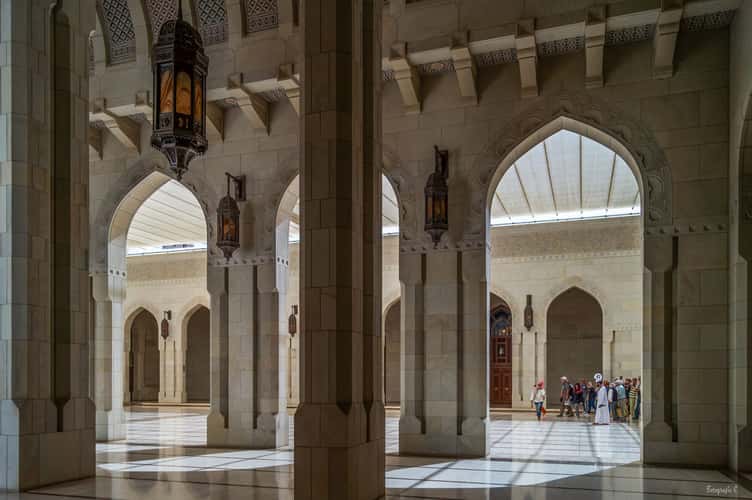 Sultan Qaboos Big Mosque, Muscat, Oman
